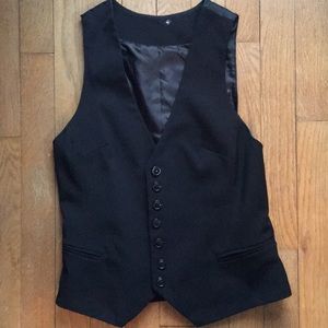 Vintage black vest